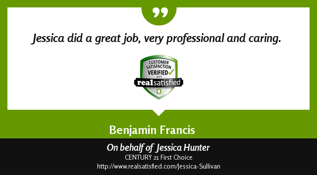 How would this recommendation make you feel? I'm thrilled. realsatisfied.com/Jessica-Sulliv… via @realsatisfied