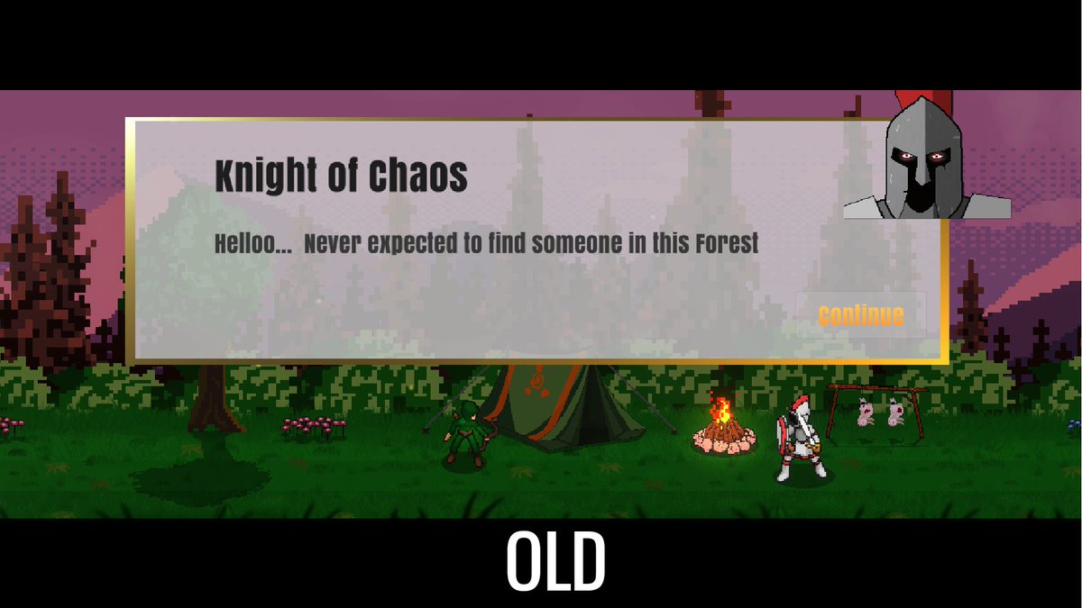 alman_games's tweet photo. Save 2020 is going to have very important improvements! ๐ช
This #WishlistWednesday i brought
Improvement #1: more stylized Dialogue Box ๐๏ธ๐จ
Comment what you think*
#Save2020 #indiegame #gamedev #GIF #indiegameman #indiedev #gamer #videogames #Videogame #Steam #pixelart #art https://t.co/8cdfO1UuC4