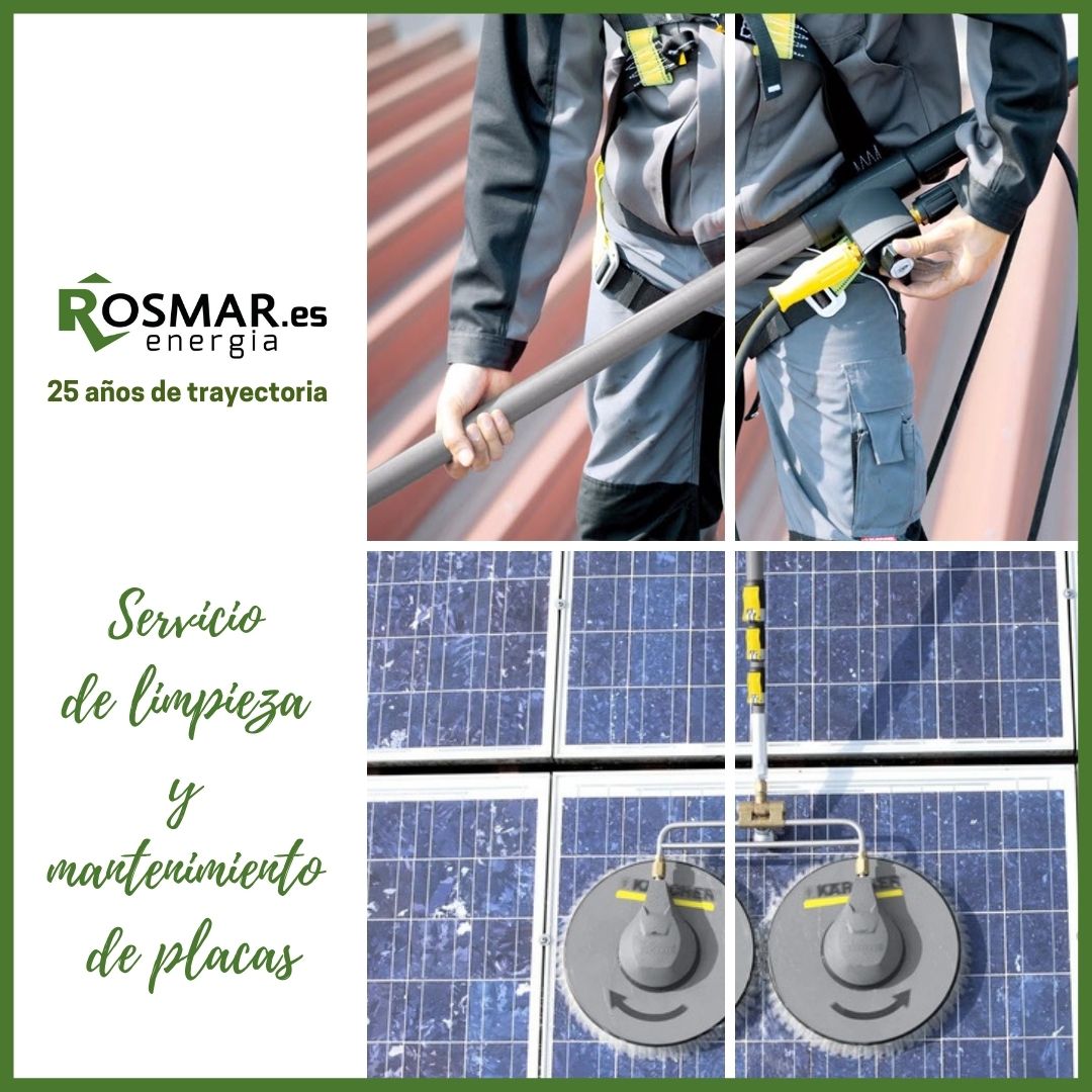 👉 ¿Sabías que el barro de la lluvia no se elimina de tus placas solares con una simple lluvia fuerte? 👈

💥 El barro y la suciedad permanecen afectando al rendimiento de tu instalación. En Rosmar realizamos la limpieza profesional de las mismas: Dpto. Operaciones Mantenimiento.