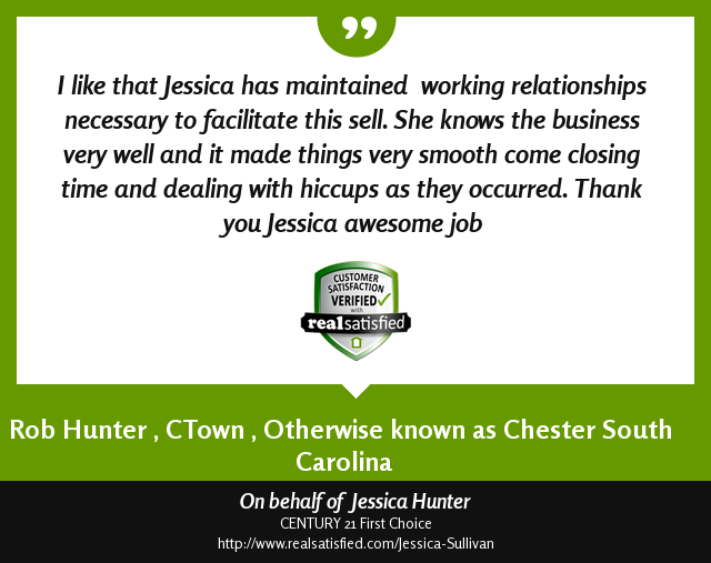What beats a satisfied client? Not much. :) realsatisfied.com/Jessica-Sulliv… via @realsatisfied