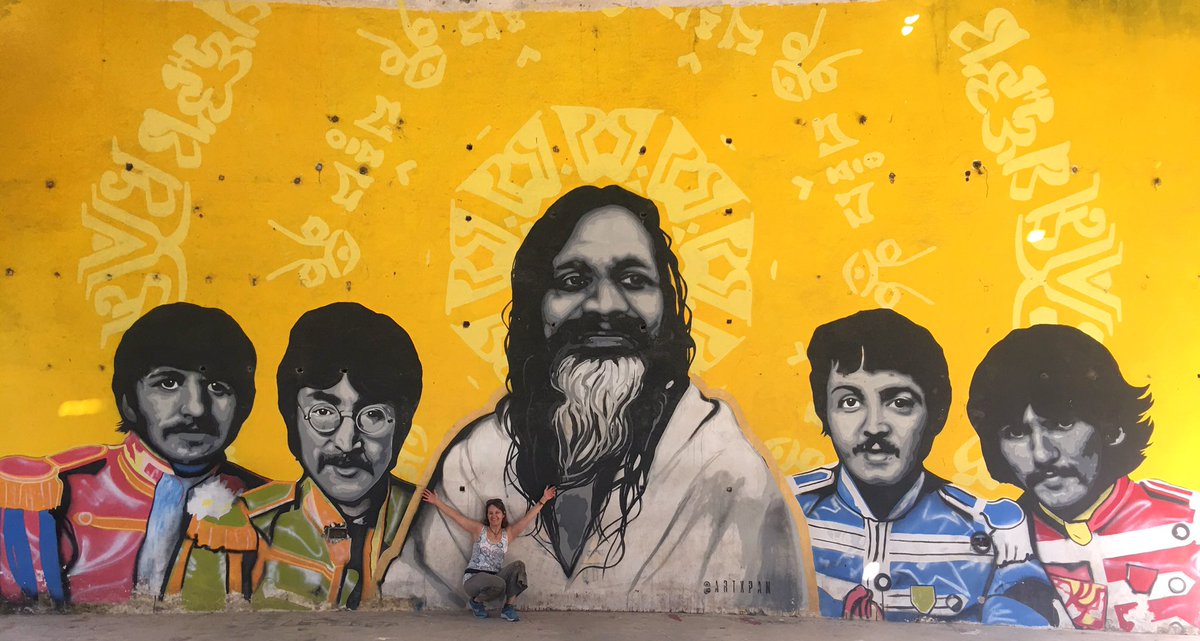 Breathedreamgo's tweet photo. What a wonderful day we had today! The @India4Beginners Holi Tour with Amber went to the Beatles Ashram. We loved exploring the grounds of the ashram and also learning about the local culture from guide Deeksha. 😃✨✨

#indiatour #indiaforbeginners https://t.co/D9hqysi0RC