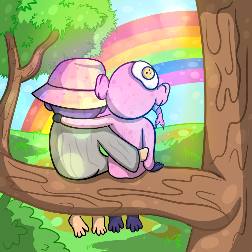 JungleBay is teaming up with <a href="/kumoxworld/">Kumo x World 🌈</a>  for a special event this weekend starting Saturday (3/26) to bring awareness to mental health and give back!
#NFTGiveaways #NFTs #KumoWorld

🍌 2X 1/1 Auctions
🍌 Proceeds go to Charity
🍌 Twitter Spaces
🍌 Game Nights
🍌 Giveaways