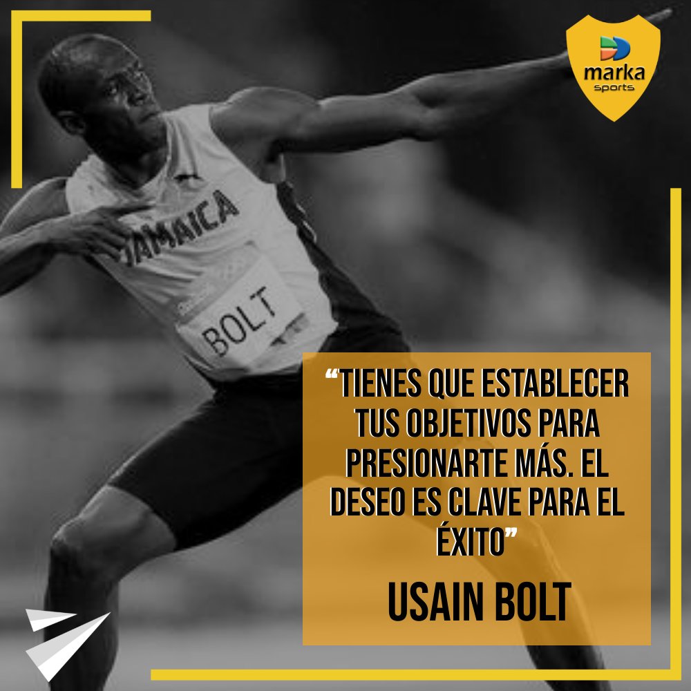 Hay actores del deporte que han dejado huella no solo por sus resultados, sino por su filosofía de vida. #usainbolt 🏃‍♂️💪✅ #running #100milechallenge #maraton #MarkaSports #BusinessAtFieldLevel #Futbol #Soccer