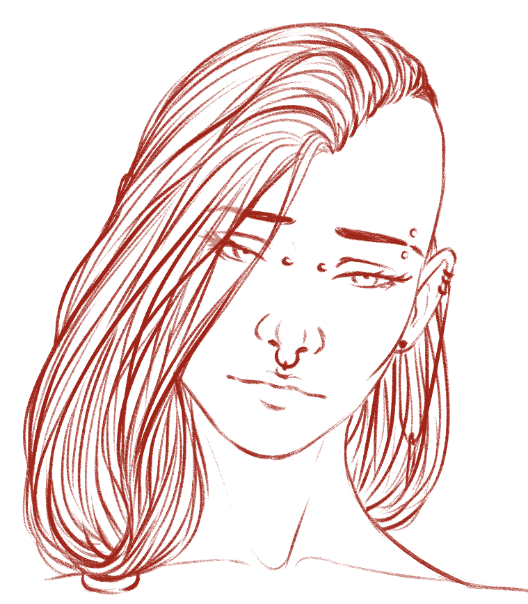 Xithrai's tweet photo. A doodle of Threnody! #parapsychic #cthulhutech #ttrpg #oc https://t.co/qCQ0EcIgsA