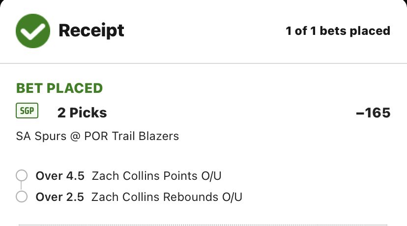 To spice up tonight’s Blazers-Spurs game, a tribute to Zach Collins: https://t.co/ULzLLlWt2P