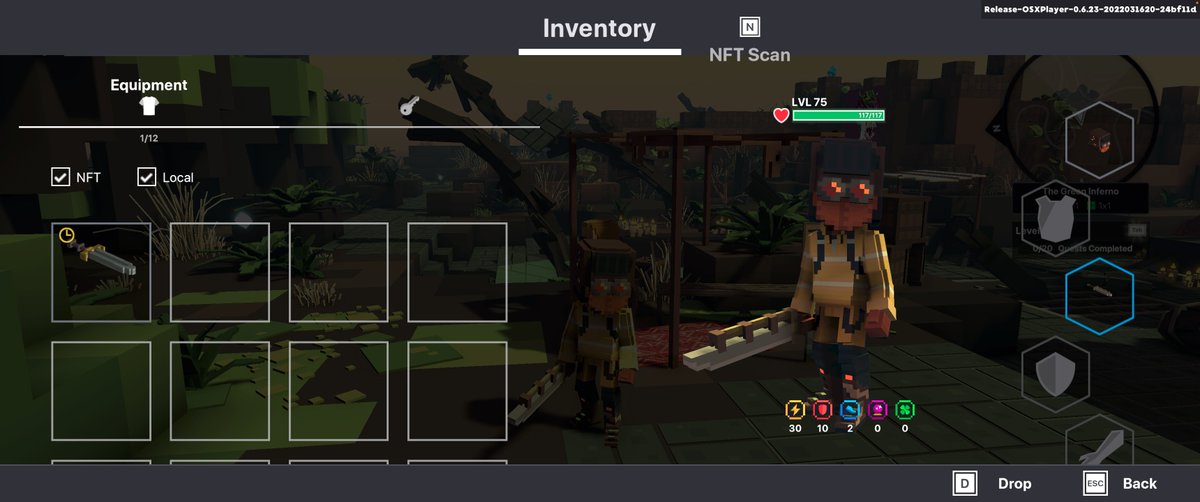 SandySteinke10's tweet photo. @TheSandboxGame I just participated in the daily #SandboxAlphaS2Contest for a chance to earn up to 1,000 $SAND! Starting March 19 - Gather the equipment. Check out my screenshot below!
👇 #SandboxAlphaS2 https://t.co/T5GiC7nz1Q