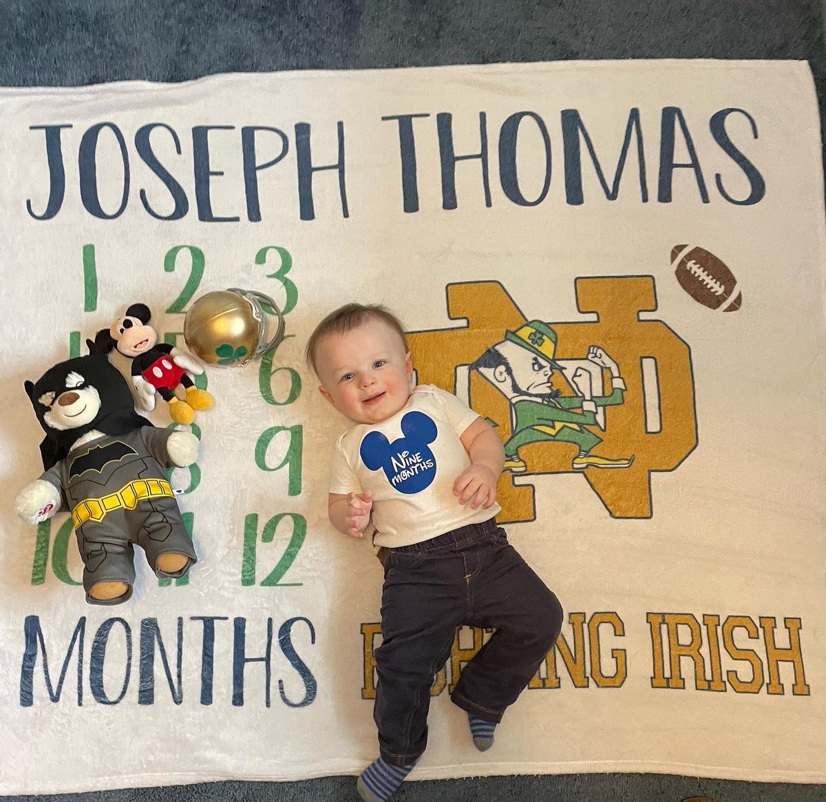 WHSCoachSmall's tweet photo. Big day today, Little man, in the blink of an eye turned 9 months old, Cali turned 6 years old and Happy National Puppy Day to Cali and Abby! #JosephThomas #Cali #Abby #Labs https://t.co/28wfEU2Mcw
