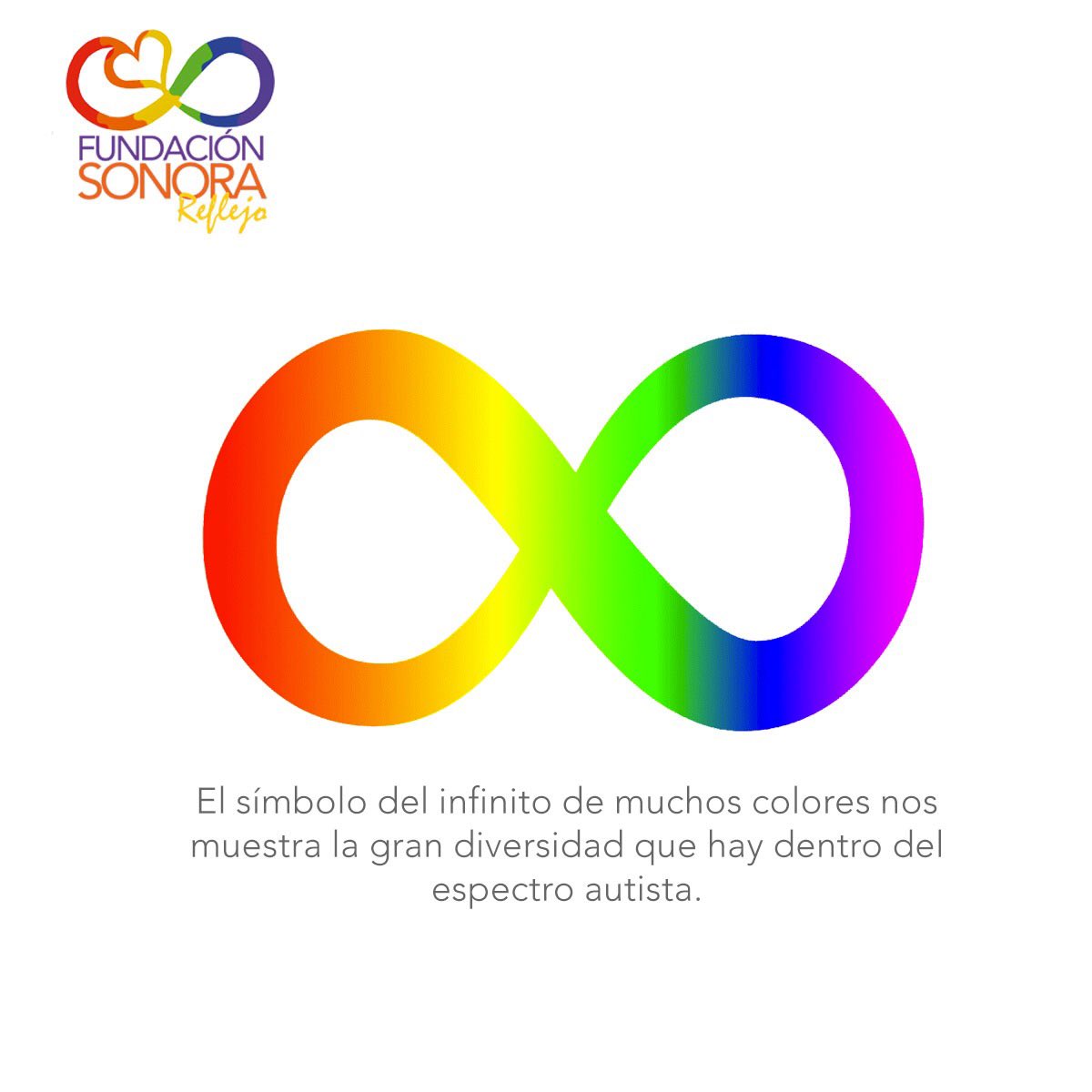 reflejo_sonora's tweet photo. La comunidad Autista prefiere que se utilice el símbolo de infinito de muchos colores en vez de la pieza de rompecabezas azul, ya que esta última representa que “algo no encaja” con el autismo o que la persona autista “está incompleta”. https://t.co/VkW5MkvPwM