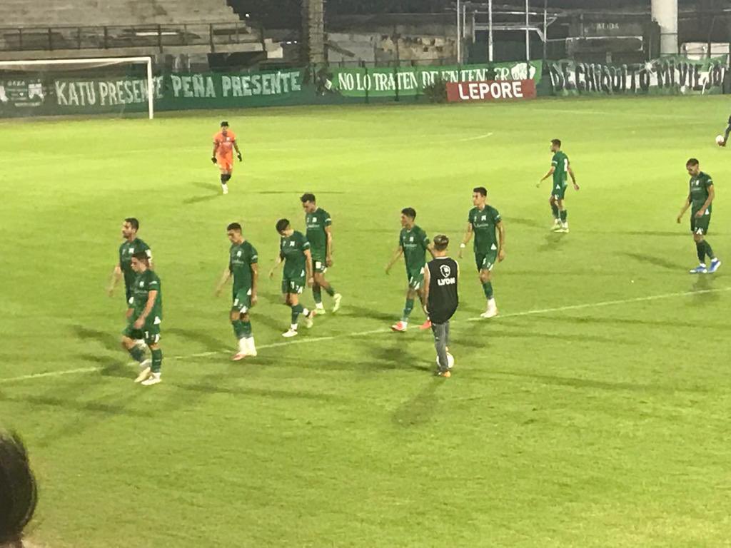FINAL DEL PRIMER TIEMPO
#Ferro 0 - #Sacachispas 1

#JuegaFerro