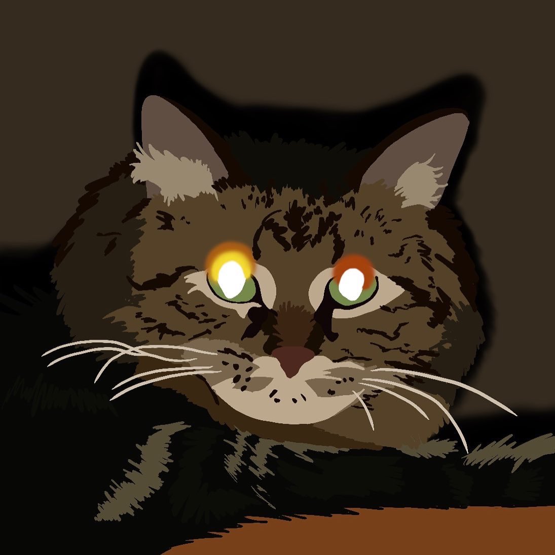 cassiielia's tweet photo. his lasers are charging https://t.co/l7Tys2NQaG