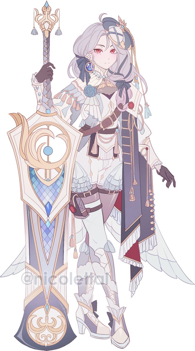 noctulilium's tweet photo. genshinsona for myself &amp; for some of my pals ❄ https://t.co/bHEbaYbQbn