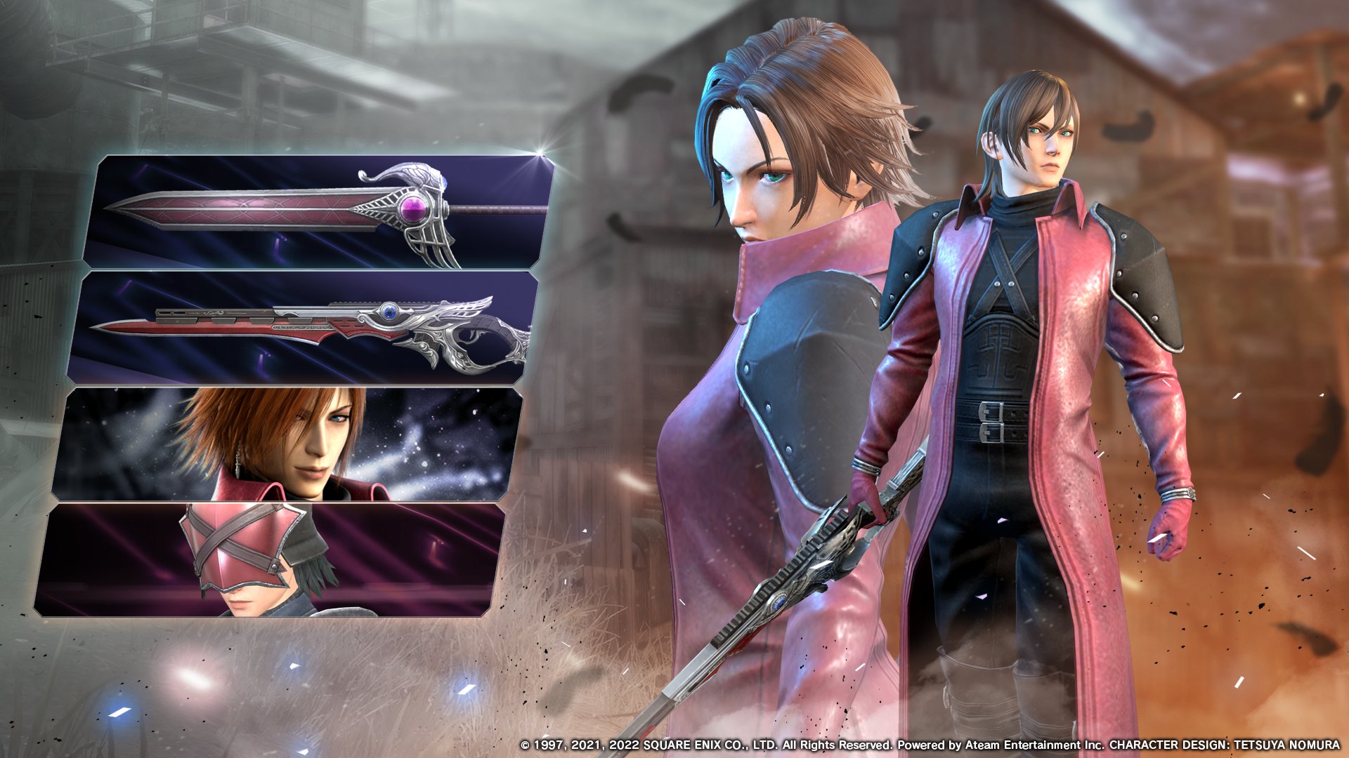 Final Fantasy Vii The First Soldier Jp Ff7fs ジェネシス登場 クライシス コア ファイナルファンタジーvii の新スキンが登場 プレミアム神羅パック Cc Ff7 弐 開催 キャラクタースキン ジェネシス Cc Ff7 銃スキン