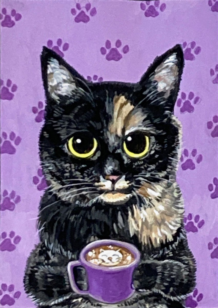 黒猫@ 【イラストオーダー】 見上げるネコ 黒猫イラスト - No: 22091687｜無料イラスト・フリー素材