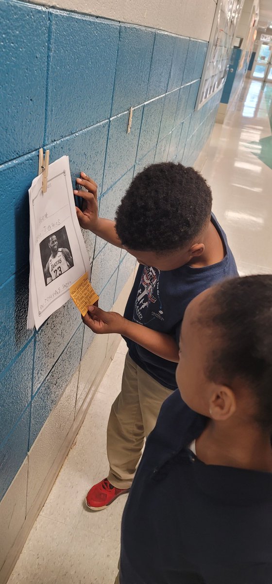 TiffanyBell2020's tweet photo. My first grade scholars published an informational writing.  Special thanks to our reading coach @TheLitIC for responding to each students’ writing with a special note. Thank you for your continuous support @clevelandacad. https://t.co/HwbhrnR3vd