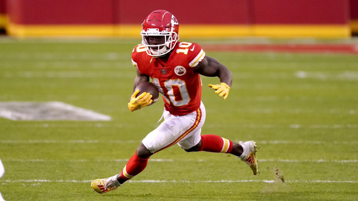 Again, thank you @cheetah Tyreek Hill for your work and success in #ChiefsK...