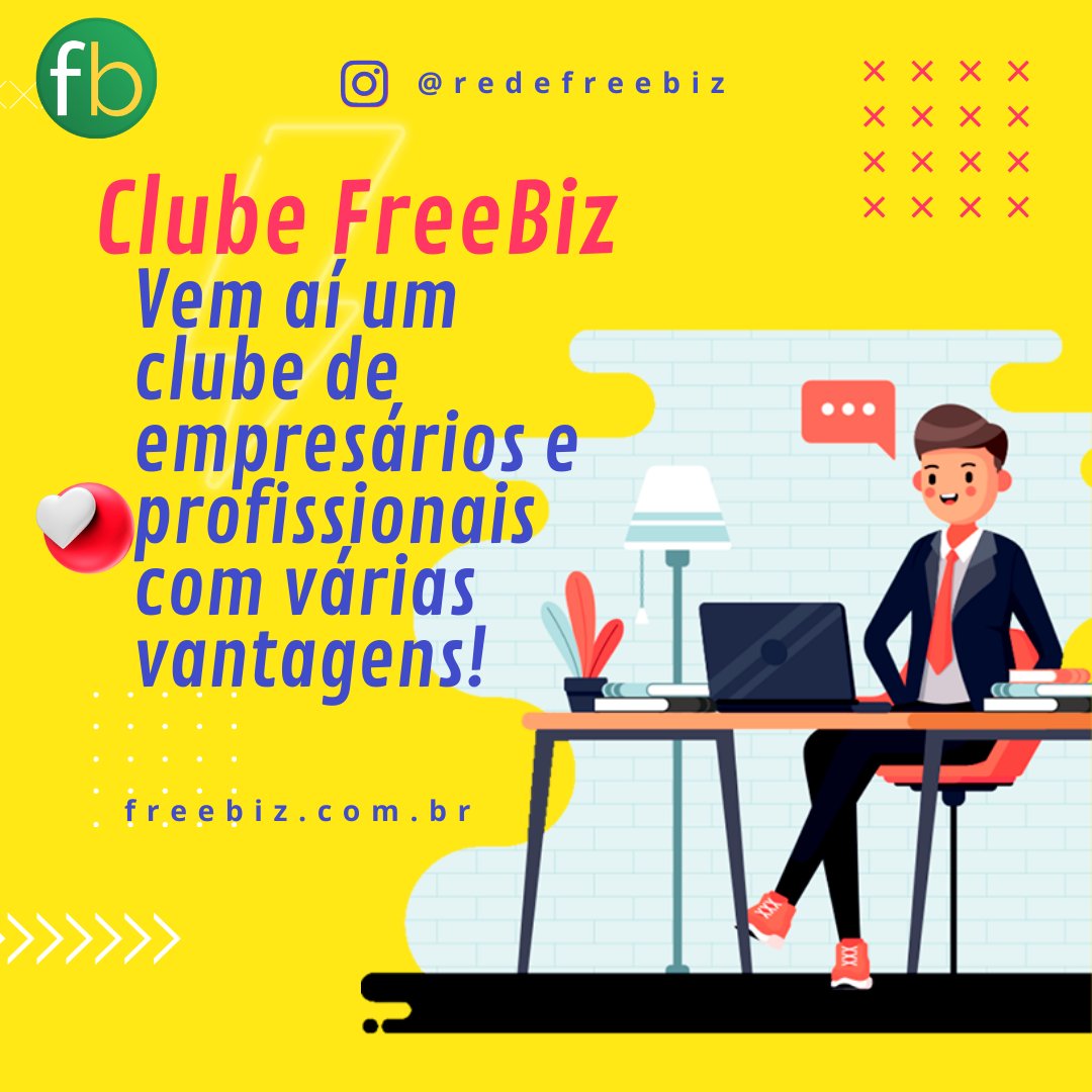 redefreebiz's tweet photo. Olá, estamos preparando várias novidades. Estamos lançando o Clube FreeBiz, um clube de associados com várias vantagens.. Sistema de Gestão, Rodada de Negócios, Anúncios, Grupos Exclusivos, Ícone de Associado, Eventos e Produtos. Leia mais no post no site https://t.co/R4gMim2gHD https://t.co/hqr3siOVC4