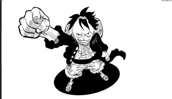 imagem do luffy calvo