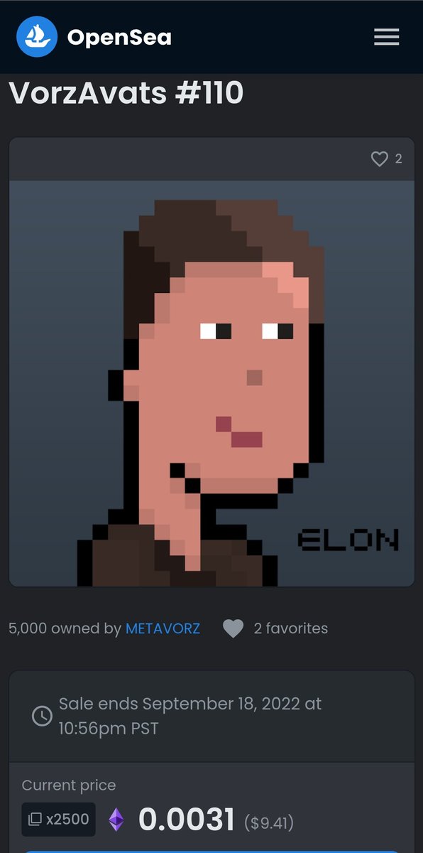markofthebeastx's tweet photo. The #ElonPunk #VorzAvats #NFTs airdrop is live here! @vorznft https://t.co/VIJEVvbvMB