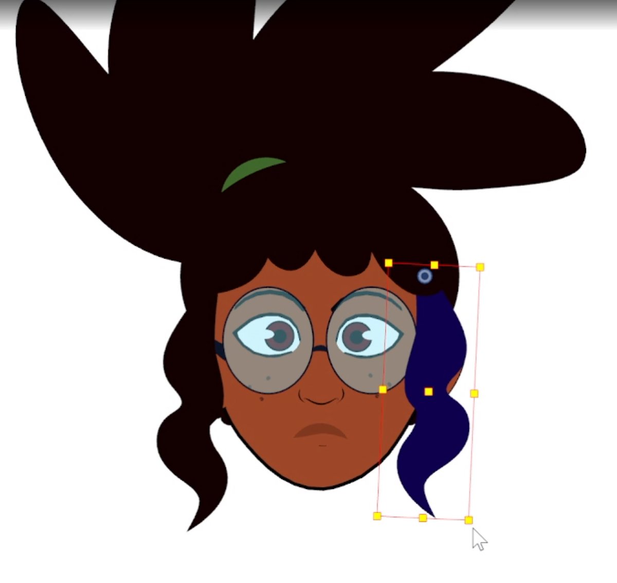 「FINISHED THE HEAD RIG #toonboom I need 」|Gigi D (Sonic account)のイラスト