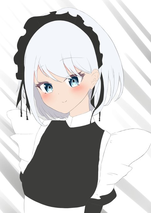 レイラwip
白と黒どっちがいいかなって 