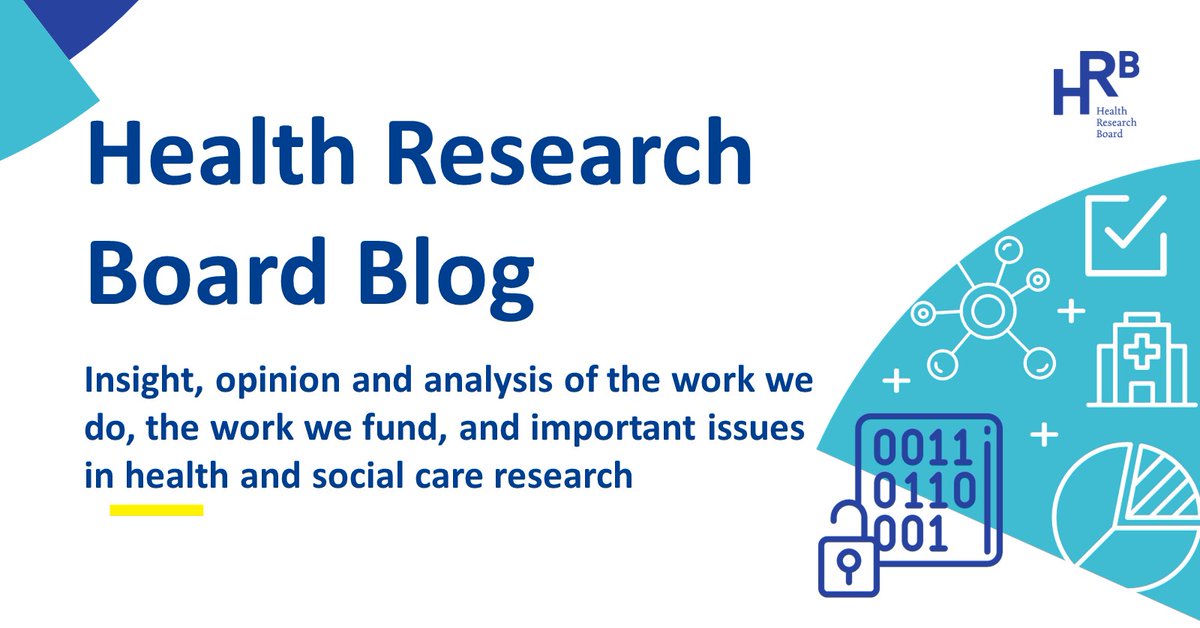 Check out all the latest HRB blog's giving insights, opinions and updates on the analysis we do, the work we fund, and important issues in health and social care research.

Check them out 👉bit.ly/33CQkms