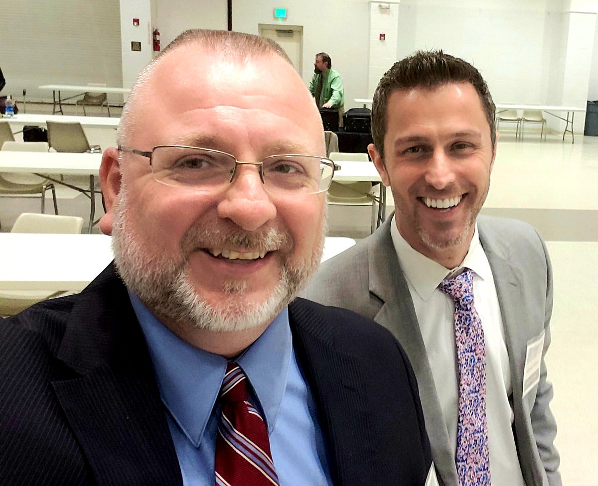 Always a good day when friends reconnect. <a href="/BCoSchools/">Bertie Co. Schools</a>