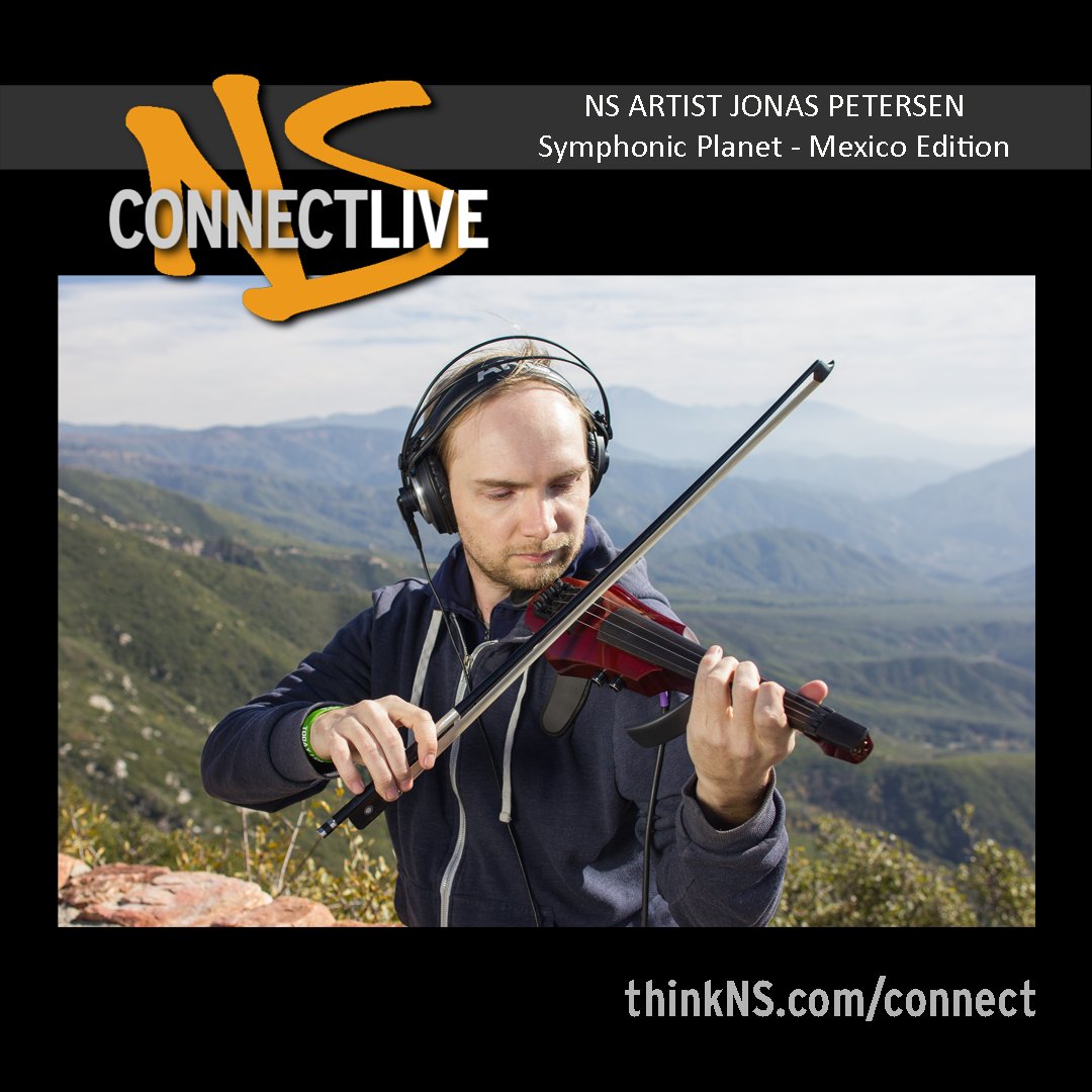 Join Us!  Next Tuesday March 29th 5pm EDT for ConnectLIVE - Symphonic Planet - Mexico Edition w/ Jonas Petersen (violin) and Noor Che'ree (bass).

thinkNS.com/connect

#thinkNS #NSDesign #NedSteinberger #symphonicplanet