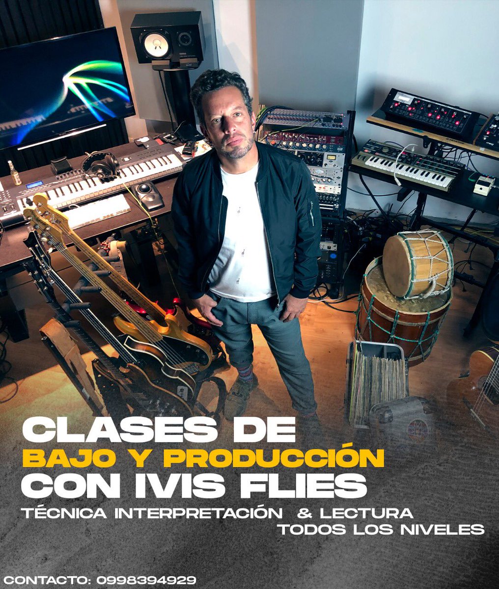 Abro clases privadas de producción y bajo después de un montón de tiempo, escriban sin miedo por DM