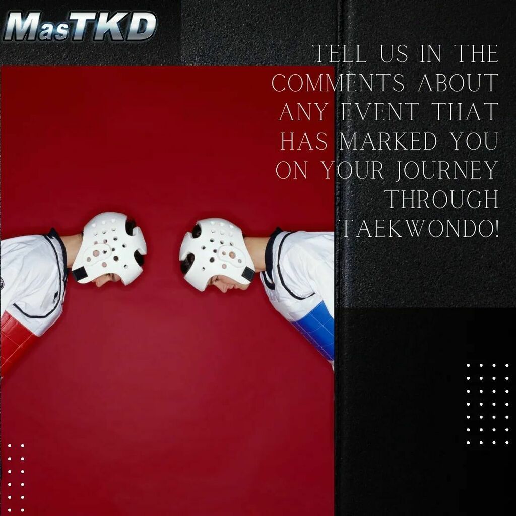 Tell us in the comments any event that marked you on your journey through Taekwondo 🥋💪🏽
. 
. 
We will share some of your comments 💬
Like, share and comment 🔥🔥 instagr.am/p/CbdXHJlPZQp/