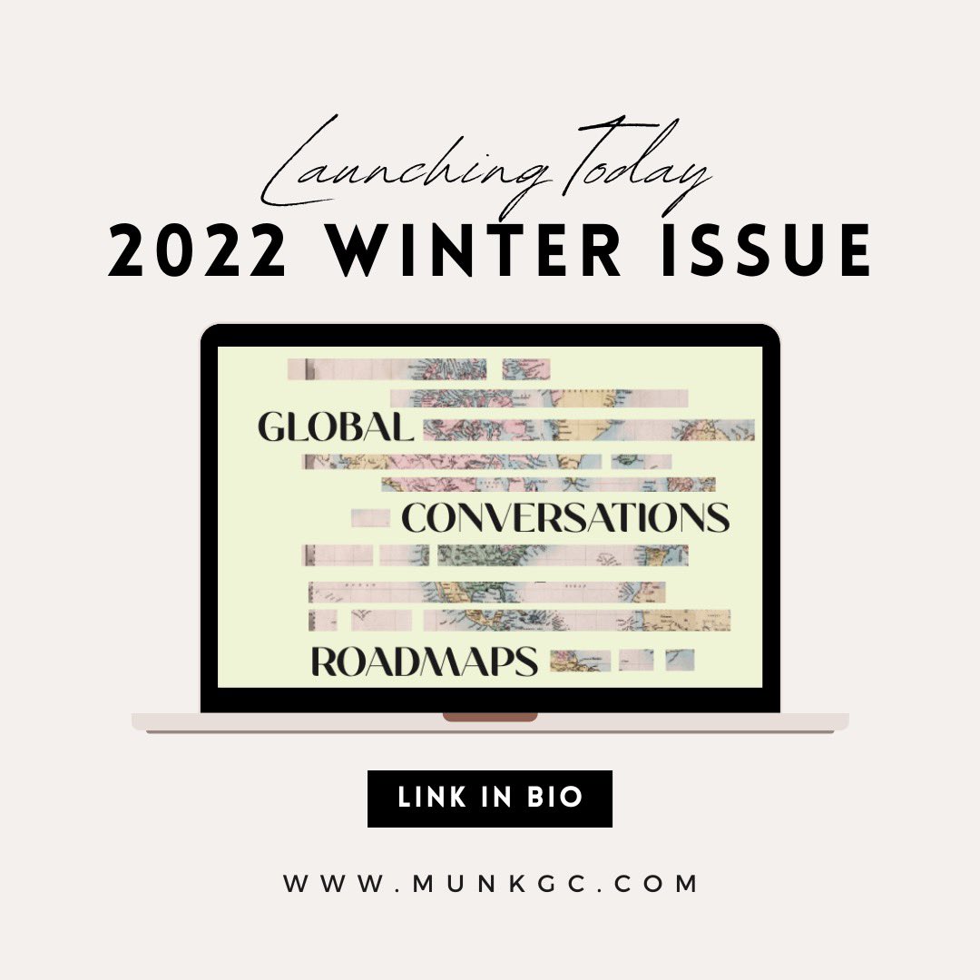 We are proud to present our Winter Feature issue! 

This issue, Roadmaps, will provide guidance for thinkers and policymakers in devising new, innovative approaches to solving pressing and challenging issues.

Check our newest issue now at link in our bio!