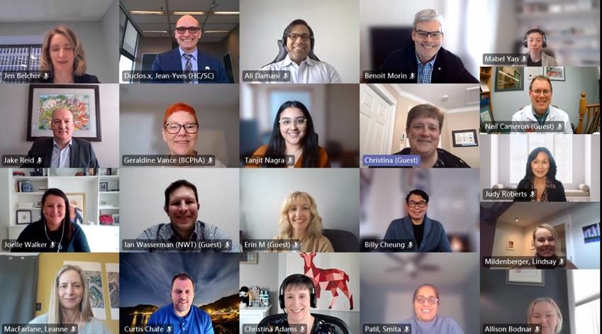 It was great to meet with the <a href="/CPhAAPhC/">CPhA/APhC</a> today, just in time for #PharmacyAppreciationMonth. 
Pharmacy professionals are a critical part of the health care team that keeps people living in Canada safe and healthy, in communities from coast to coast to coast.
Thanks for all you do!