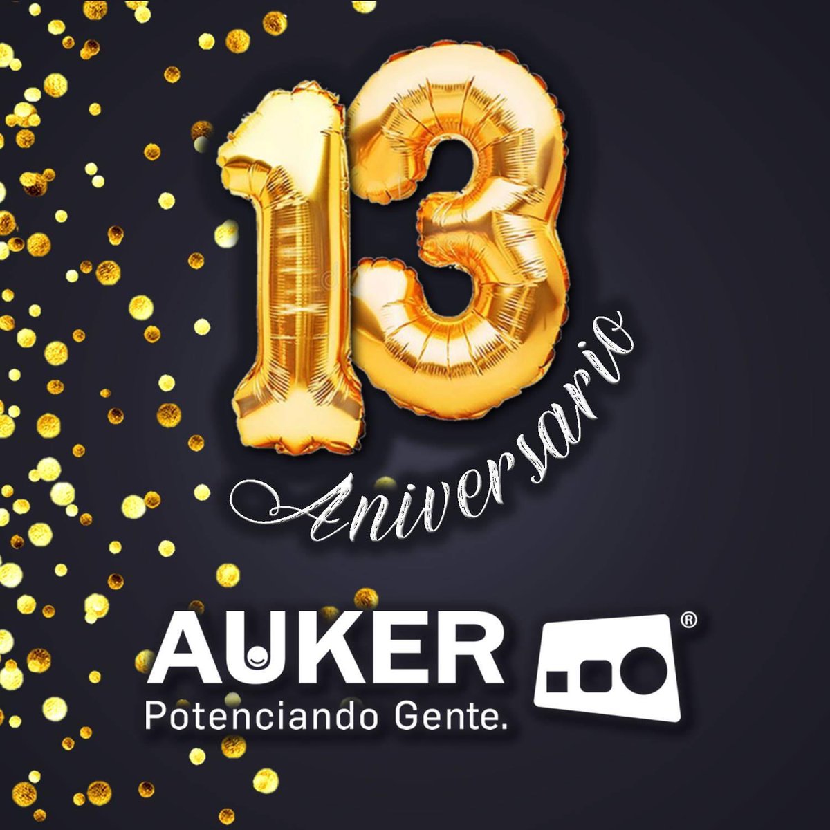 Con mucho gusto les comparto que en #AUKER estamos de aniversario!!! Gracias por permitirnos sumar y servirles!! Seguimos #POTENCIANDOGENTE!! Dios les bendiga infinitamente!!! A rockear!!