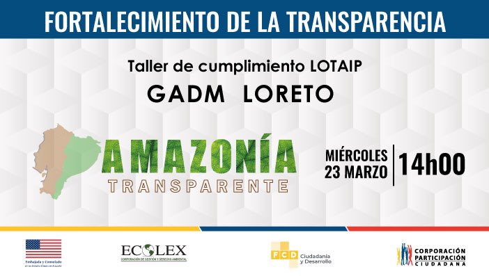SimonJaramilloM's tweet photo. @ParticipacionPC, capacita a funcionarios del Municipio de Loreto  @GADMLoreto (Provincia de Orellana), sobre contenidos y aplicación de la #Lotaip Ley de Transparencia y Acceso a la Información Pública. #PCTransparencia  #AmazoniaTransparenteEC https://t.co/RJ7ijHli9h
