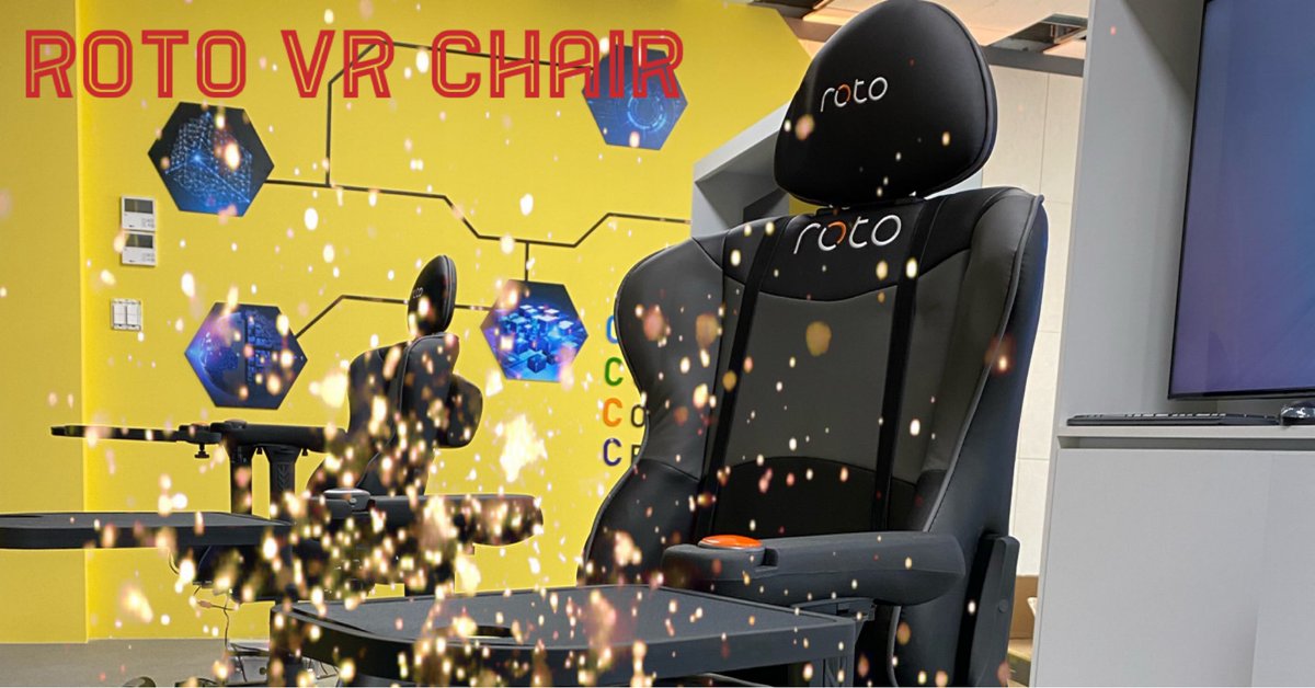 rotovrkorea's tweet image. 세계 최초의 인터랙티브 VR 의자 - Roto VR 

Roto VR은 위치 기반 아케이드에서만 얻을 수 있는 VR 경험을 위한 햅틱 피드백, 컨트롤러 장착 및 360도 회전을 제공합니다.#360vr #rotokorea #funshop