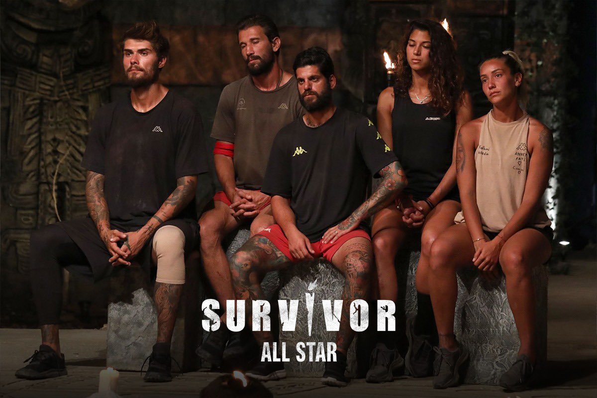 survivorturkiye's tweet photo. Eleme adayları belli oldu #SurvivorAllStar #SurvivorTürkiye #Ünlüler #Gönüllüler #Dominik #AcunMedya #TV8 https://t.co/PkSxR09wA3