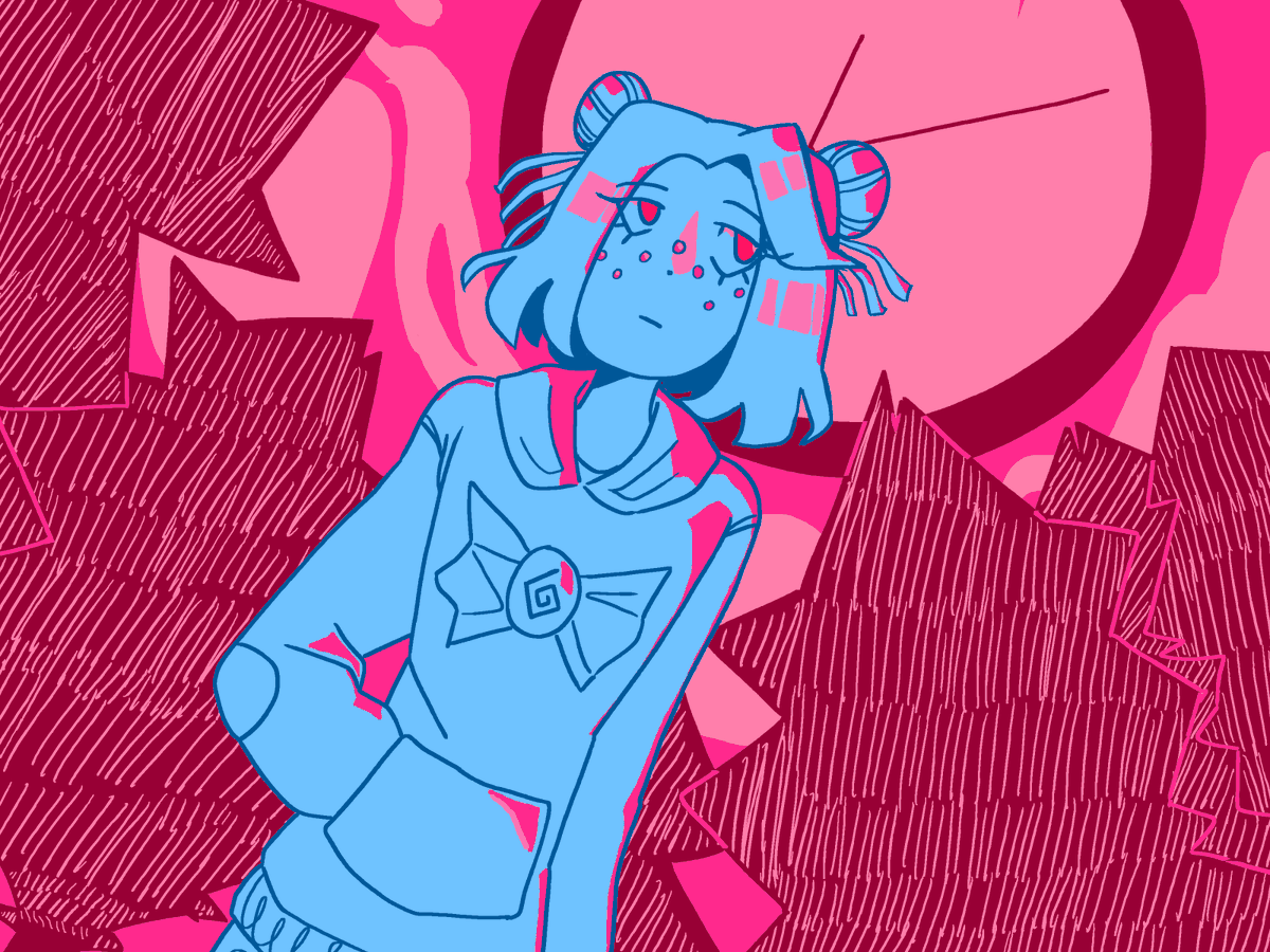 chirpyclassic's tweet photo. Redraw of an illustration from 2019!

#artistsontwitter #originalcharacter #characterdesign https://t.co/ShwgSYUOC3