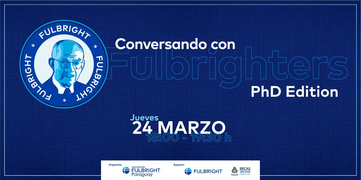 becalpy's tweet photo. 🎓 Si te interesa hacer un #Doctorado con beca de #Becal, a través de @fulbrightpy, participa Mañana de la edición "Conversando con Fulbrighters"

 ⏰ 18:00 a 19:30 hs.
📲🖥️ Transmisión vía FBLive https://t.co/tbflk2IGpZ

 Existen 20 becas para #EEUU

📆Convocatoria cierra: 31/05 https://t.co/u5cgpLicqL