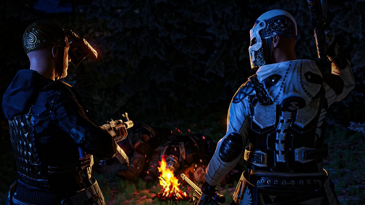 Just the night time render of what i made for <a href="/SpiicyRust/">SPiiCY</a> go check him out great youtuber.
Hope you all like the render 😄. #Rust #art #Blender3d #render