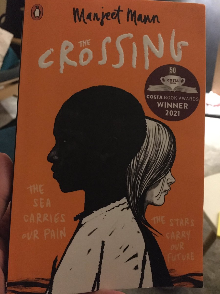 emmalopes's tweet photo. Just finished binge reading The crossing. Thank you @ManjeetMann for crafting this beautiful story ❤️❤️ ‘we’re so connected’  - So moving... I’m still processing. I’ll be straight in to the school librarian tomorrow to check we have it in school. https://t.co/owARJpcV3W