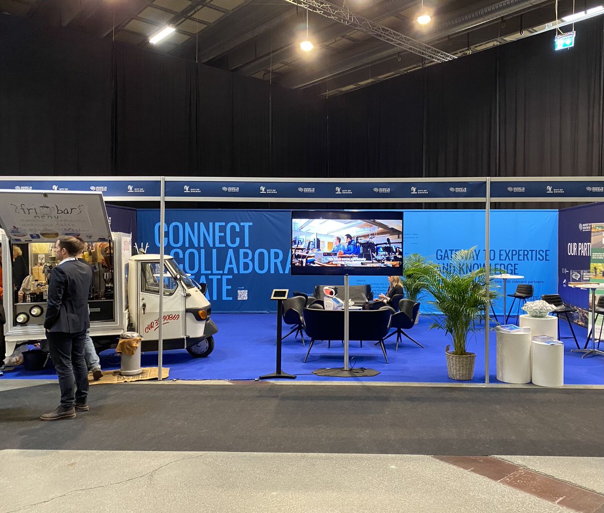 We are ready!
Ready to Connect. Collaborate. Create.

We can’t wait for the next couple of days here at R-22!
See you at booth 3903!

#r22 #investinodense #connect #collaborate #create #odense