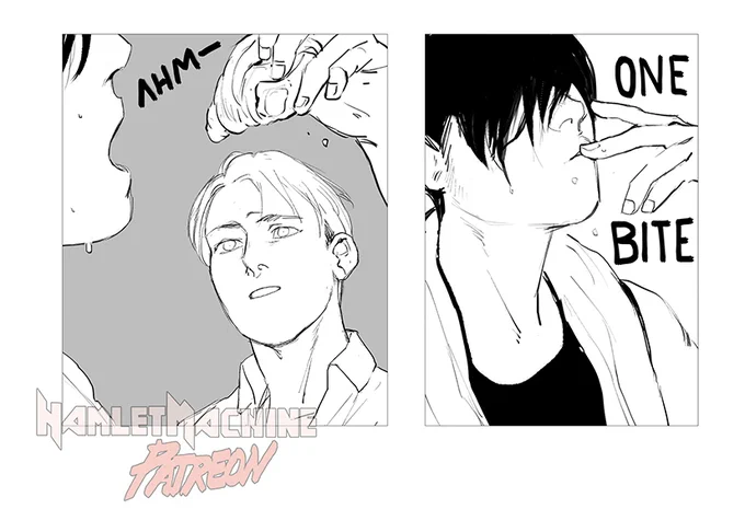 Two panels from Mickey + Jessica Issue 4 