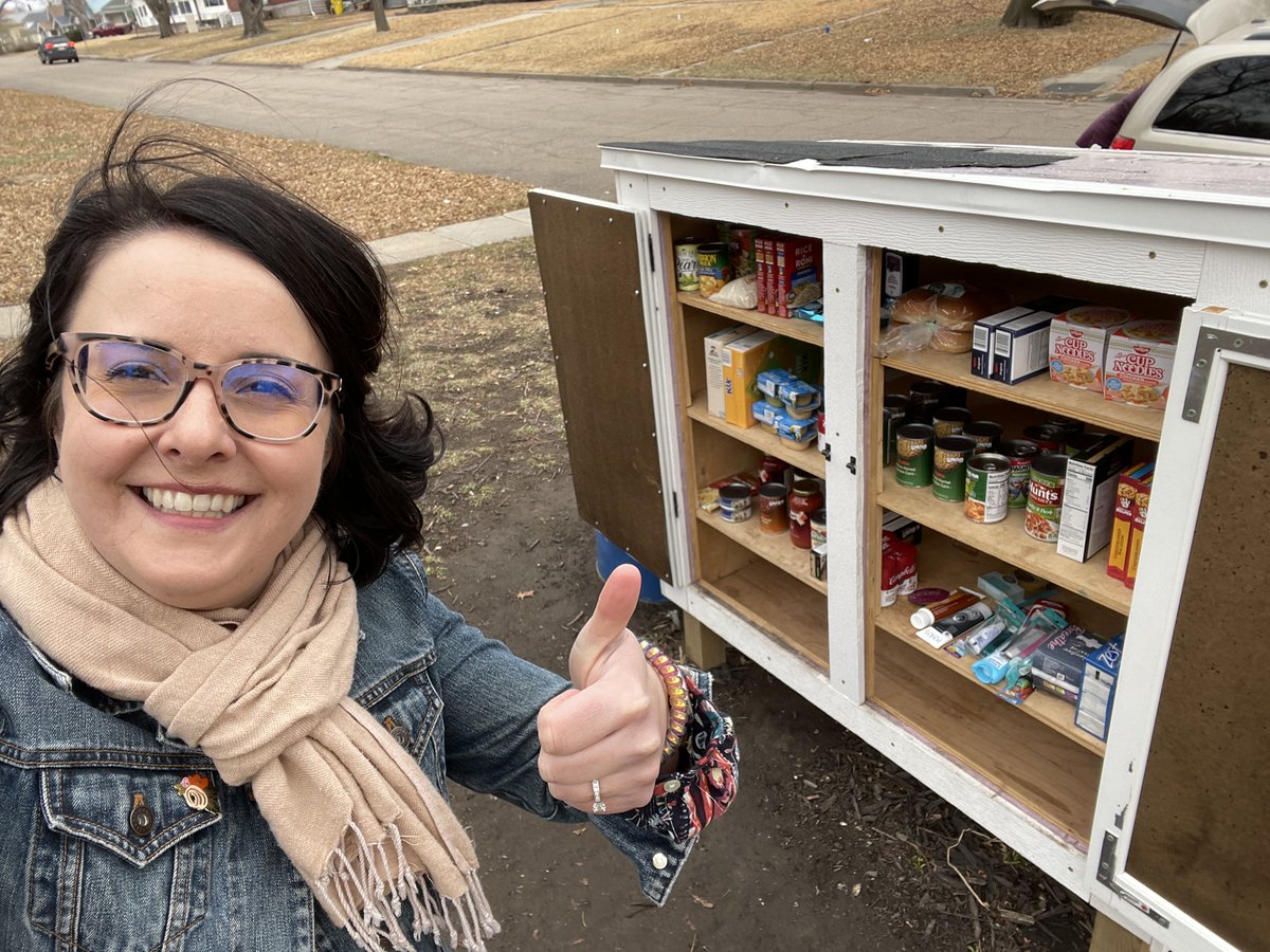 LNKParksFdn's tweet photo. Our team was happy to help stock #LNK Little Free Pantries today that are at/near our parks. ❤️ #foodinsecurity #neighbors #ParksAndRec https://t.co/eGeBqvIUPN