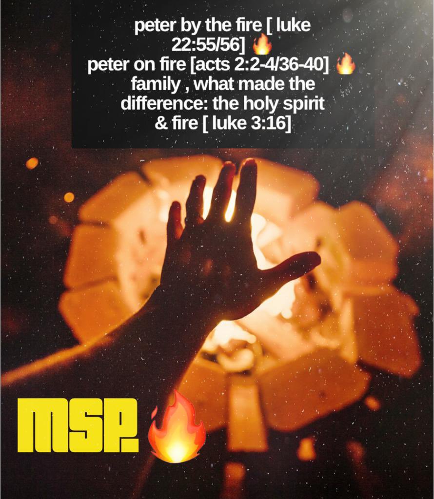 MervynSPillay's tweet photo. God will NEVER give you the spirit of fear, but the Holy Spirit.” (2 Timothy 1:7 TPT) family , when I think about the life of peter .. who went from being fearful to FEARLESS .. what made the difference: THE HOLY SPIRIT &amp; FIRE🔥//mSp❤️🛐 https://t.co/9G9yiDT3e9