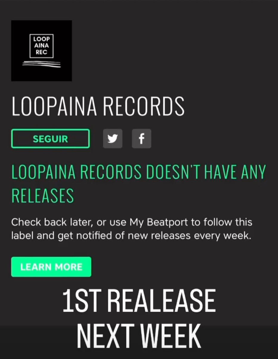 LoopainaRecords's tweet photo. march 30 2022.. first release @LoopainaRecords  on @beatport https://t.co/a7yyANgyXv