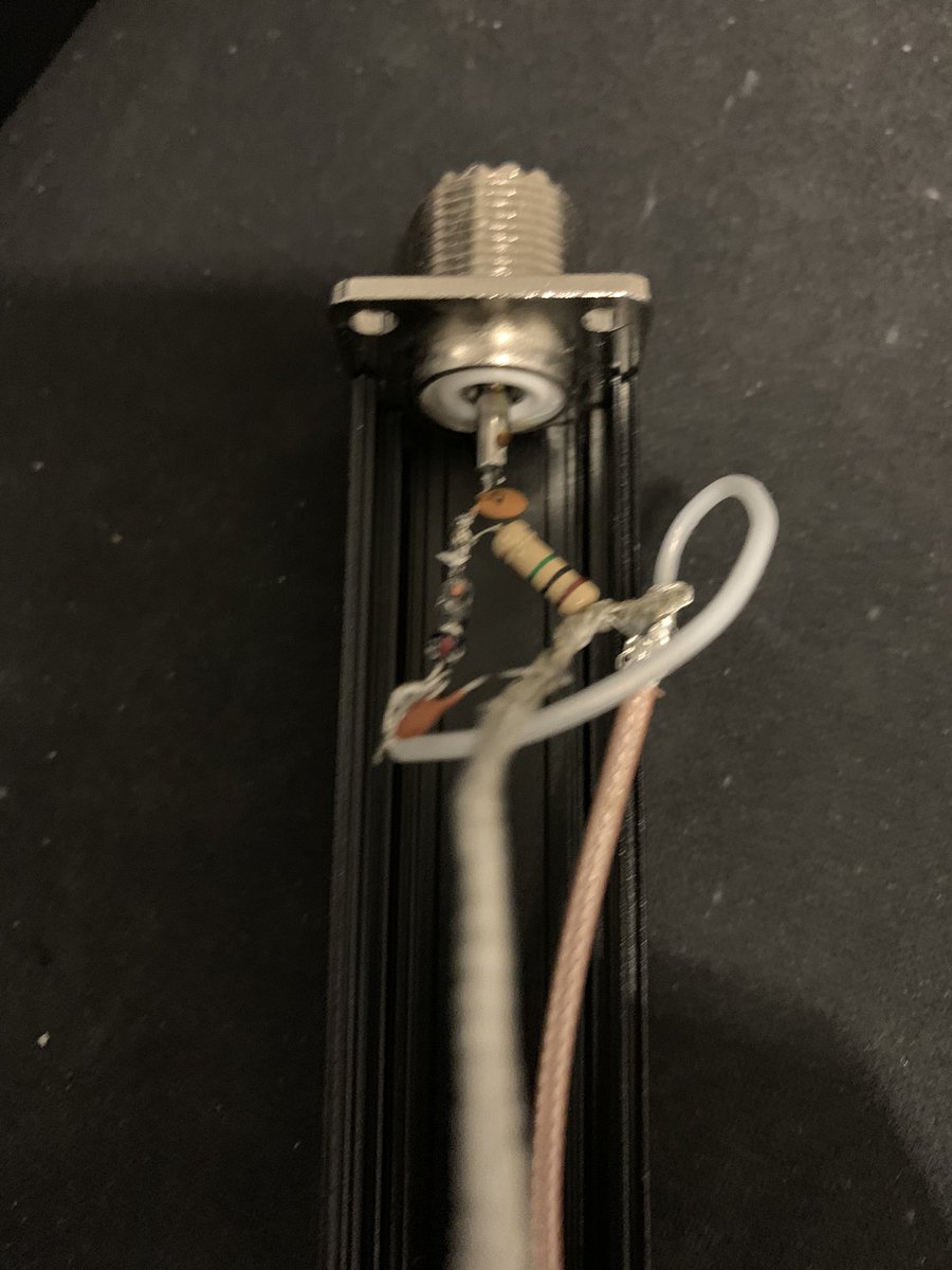 Tonight I am mainly making a simple RF probe with an OA91 germanium diode. I think it may work to help me neutralise the new valves in my Yaesu FT101ZD.