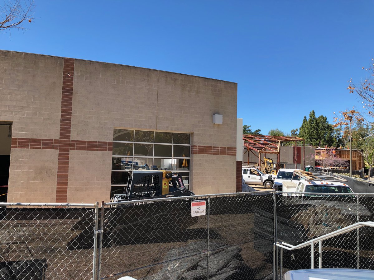 samsonblackwell's tweet photo. The Cal Poly campus continues to grow and evolve. 

This is the Avenue, once the primary dining facility. I used to have Phlunch (philosophy lunch) at the Ave when I was a student here. It's undergoing a major redesign. Looking forward to what emerges. https://t.co/PfPX6Q8GH0