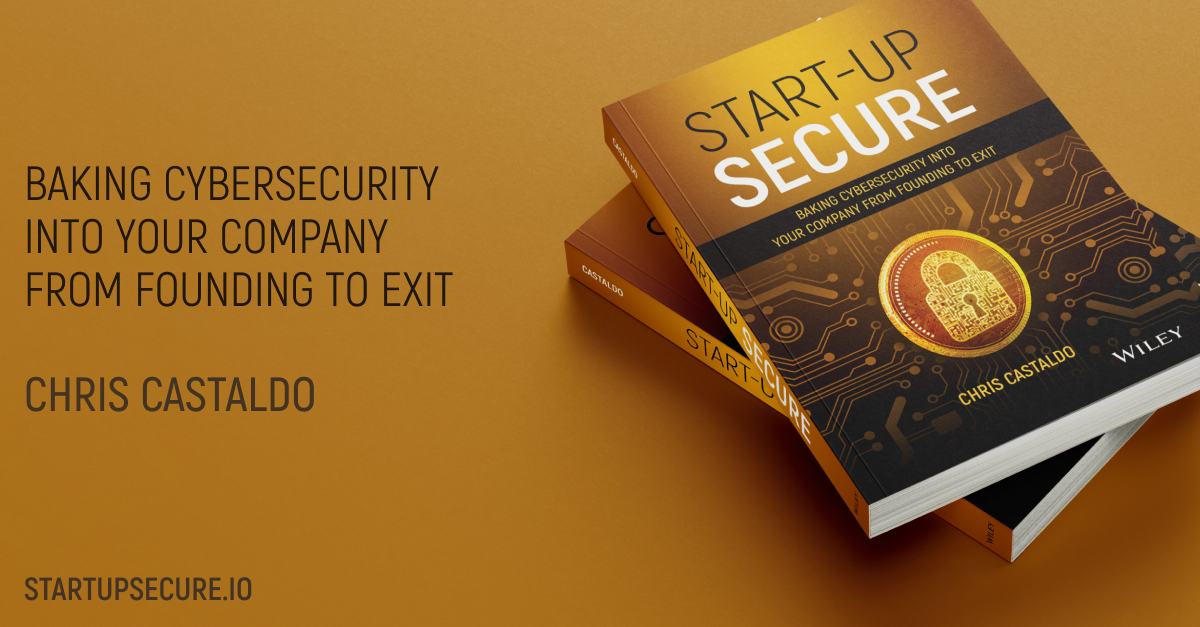 charcuteriecoma's tweet photo. Did you know 100% of author proceeds of first year of sales from Start-Up Secure will be donated to @HomesForOurTrps? Learn how to build your company securely from the start, and support #veterans in need at the same time. Get your copy at https://t.co/eOejDzU8DT
#startupsecure https://t.co/nkot2ZXJwB