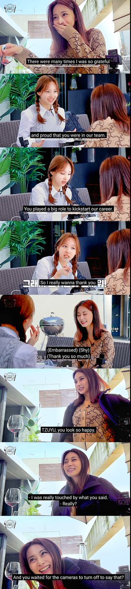 KnarphICorwin's tweet photo. @JYPETWICE #나쯔의데이2
For me, this is the best scene between #NAYEON and #TZUYU from 2WICE's DATE. It really melts my heart♥💕 https://t.co/BHuekiqgpS