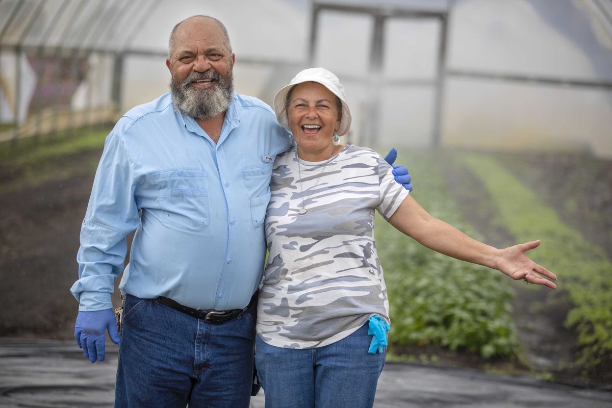 NCATExtension's tweet photo. Congratulations to Millard and Connie Locklear of Robeson County, our 2022 Small Farmers of the Year! Small Farms Week continues tomorrow. Check out our FB feed at https://t.co/XBsAsPJHwi
@ncatcaes @NCExtension #smallfarmsweek #AggiesDo https://t.co/Vvyw907iL3