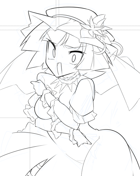 線画おおよそ… 